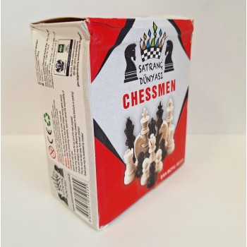 Kosmetinis defektas Plastikinių Šachmatų rinkinys M dydžio Star